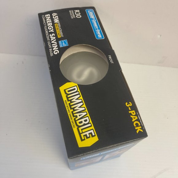 3pk Feit R30 Light Bulbs- Dimmable Frost Reflector Recessed Flood R30 65W... 896 - Picture 5 of 7